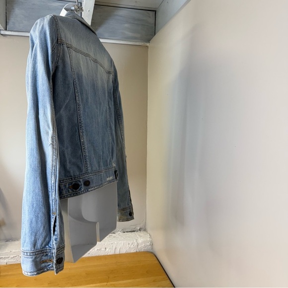 Hollister Surf 1972 Women’s Jean Jacket Medium Blue - Picture 8 of 8